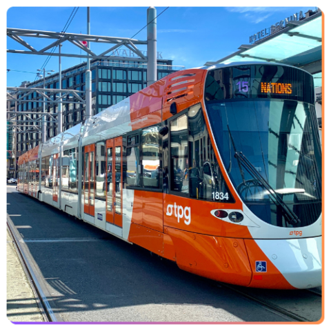 Les transports publics suisses et transfrontaliers